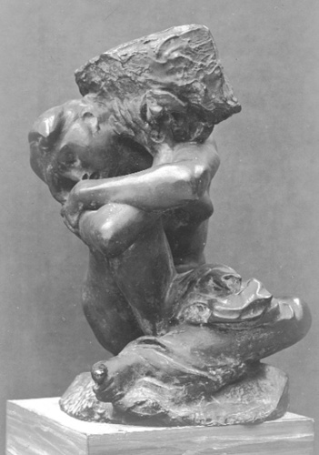 Auguste Rodin - Cariatide tombée portant sa pierre