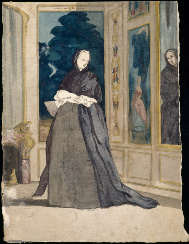 Charles Lameire - Costume de veuve au XVIIe siècle
