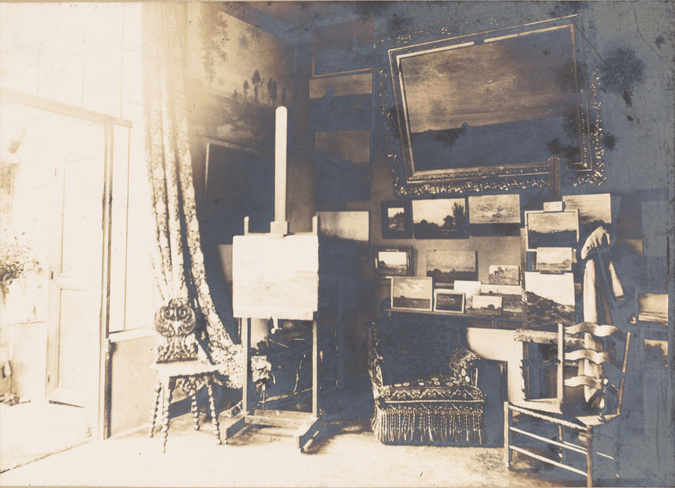 Anonyme - Une autre partie de l'atelier, "la Bergerie" au temps où mon beau-frèr...