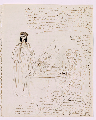 Gustave Doré - 30 oct. 1876, Léon, à M. Templier, passages autographes du baron ...