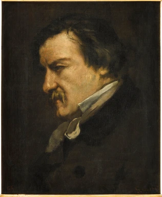 Portrait de Champfleury - Gustave Courbet
