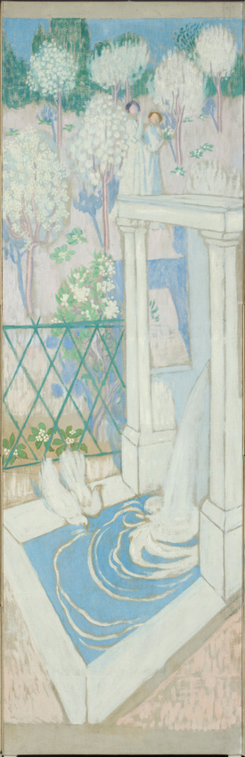 Maurice Denis - Paravent aux colombes, panneau central droit