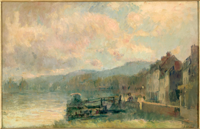Albert Lebourg - Bords de la Seine à Croisset, près Rouen