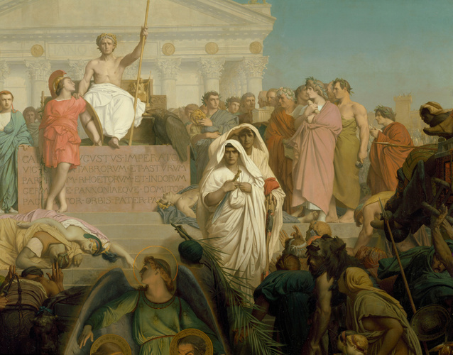 Jean-Léon Gérôme - Siècle d'Auguste : Naissance de N.S. Jésus Christ