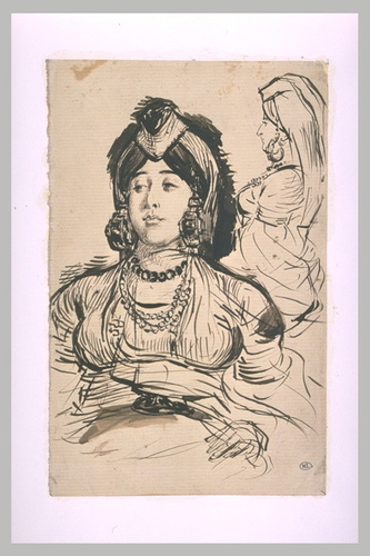 Alfred Dehodencq - Une juive marocaine