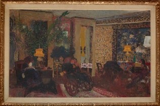 Le Salon aux trois lampes, rue Saint-Florentin - Edouard Vuillard