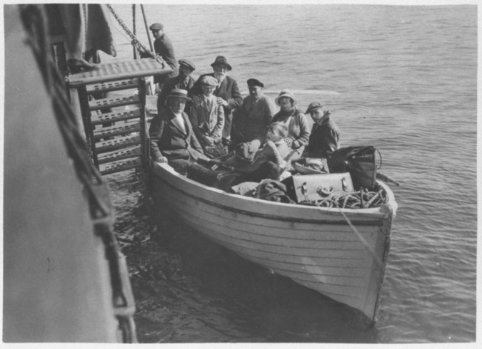 Anonyme - Anticosti, Simone, Gaston, Claude, Hubert et Jean Menier et Charles Do...