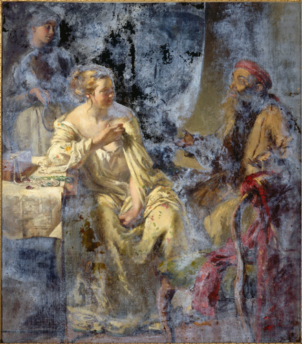 Henry Tonks - Le Marchand de bijoux