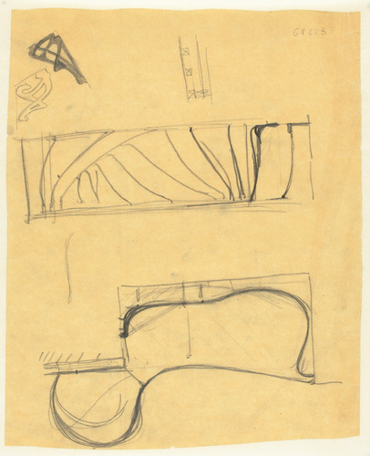 Hector Guimard - Paris 16e, 16, rue La Fontaine, Castel Béranger, propriété de M...