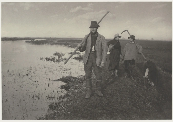 Peter Henry Emerson - Coming Home from the Marshes