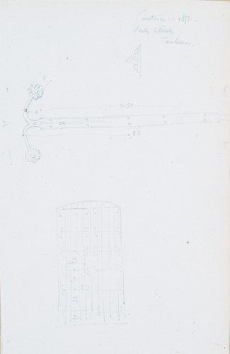 Victor Ruprich-Robert - Coutances, portes latérales extérieures