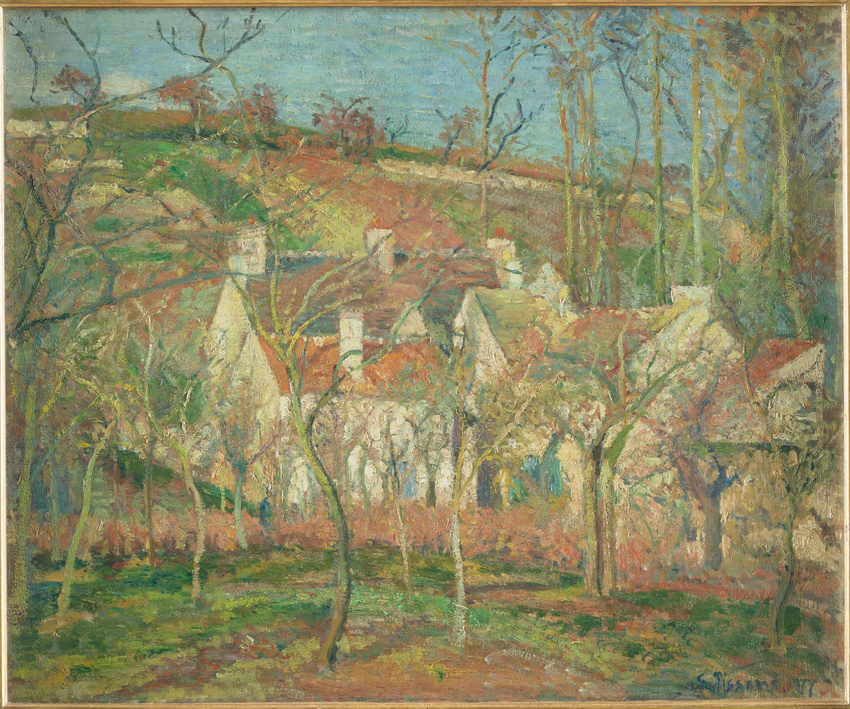 Côte Saint-Denis à Pontoise - Camille Pissarro | Musée d'Orsay