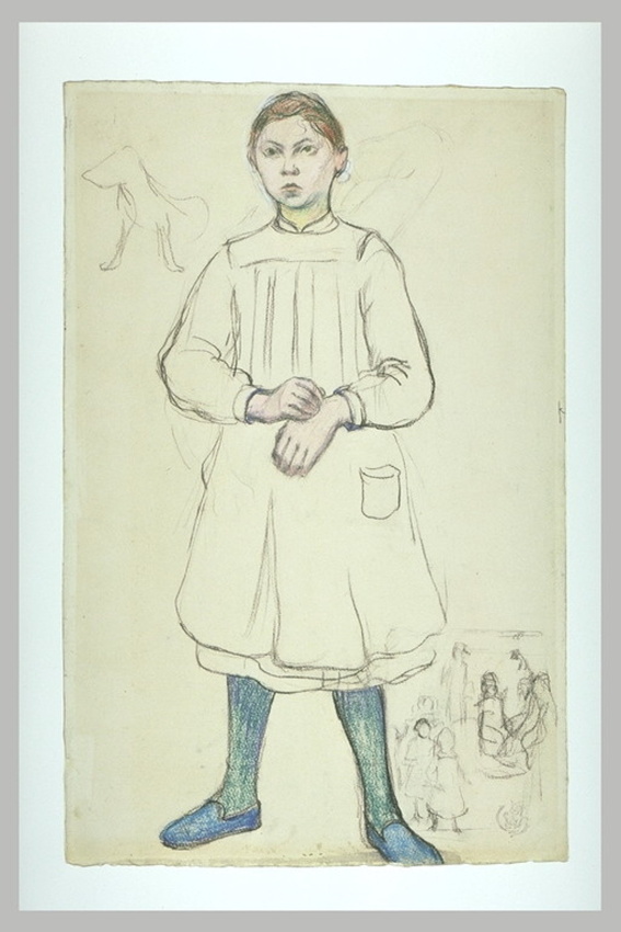Emile Schuffenecker - Portrait de Mademoiselle Fontalirand