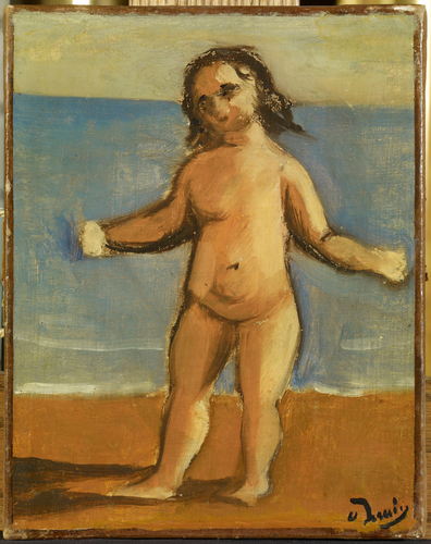 André Derain - Enfant courant sur la plage