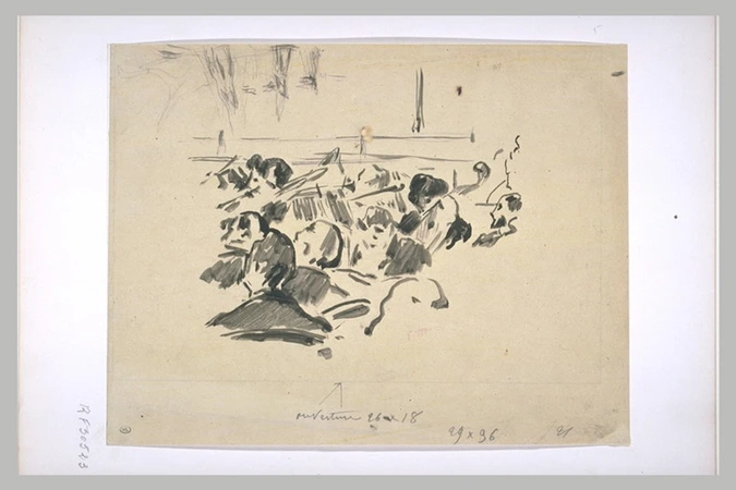 Edouard Manet - Musiciens à l'orchestre