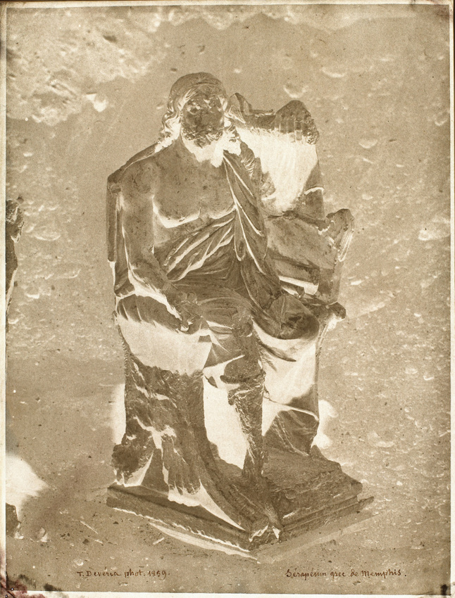 Théodule Devéria - Serapeum grec de Memphis