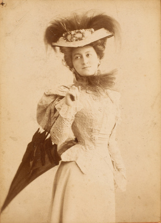 Charles Reutlinger - Portrait de femme anonyme, Mata-Hari ?