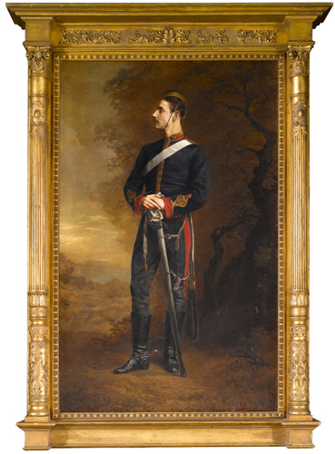 Henry Campotosto - Portrait du Prince impérial en uniforme des cadets de l'école...