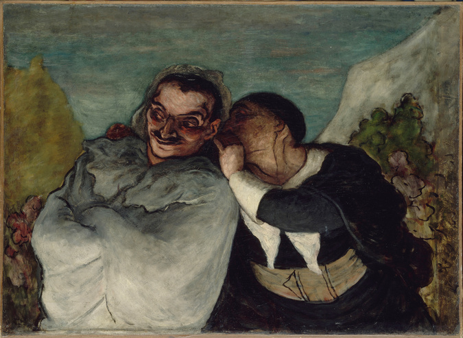 Honoré Daumier - Crispin et Scapin