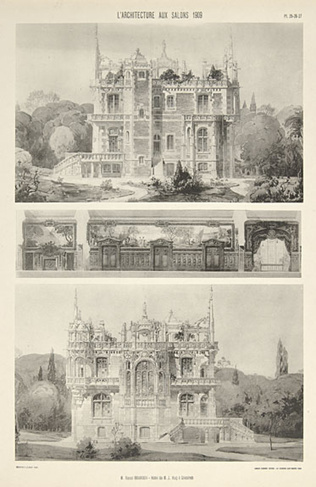 Raoul Brandon - Hôtel de M. J. Hug à Gésireh