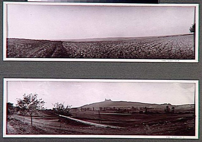Philippe d' Orléans - Paysage de champ (Bulgarie ?)