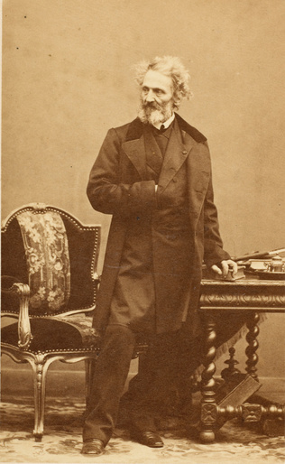 André Adolphe Eugène Disdéri - Léon Cogniet - Peintre français