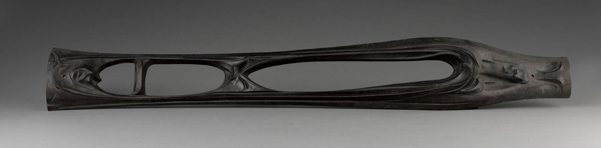 Hector Guimard - Motif de grand balcon demi-galbé