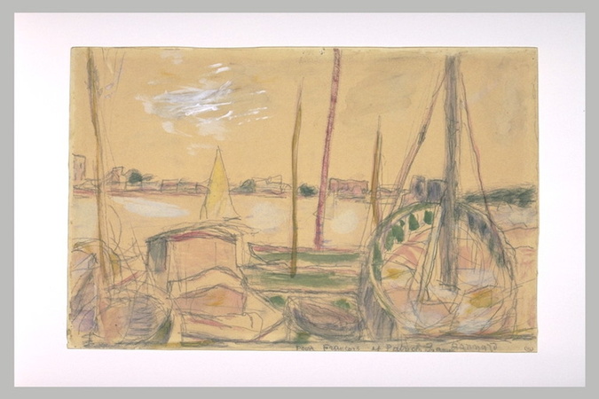 Pierre Bonnard - Vue du port de Cannes