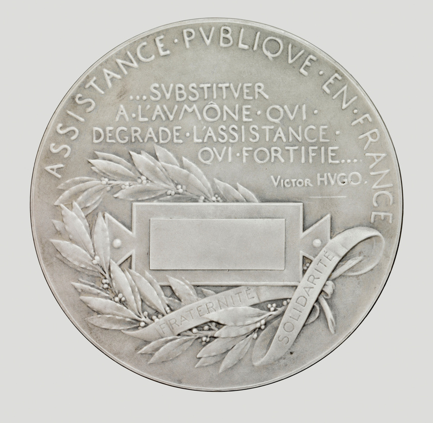 Oscar Roty - L'Assistance publique