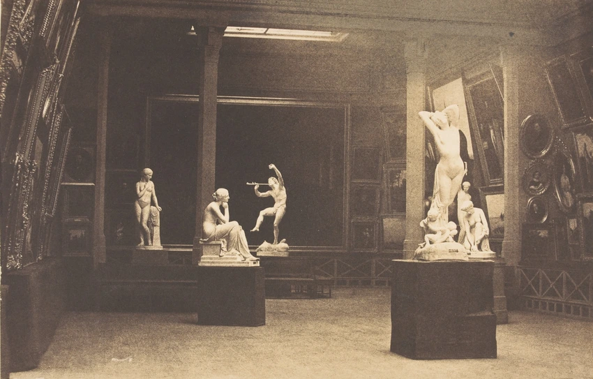 Gustave Le Gray - Vue du Salon de 1850-1851