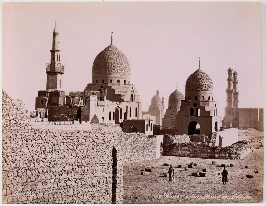Félix Bonfils - Le Caire, tombeaux des califes