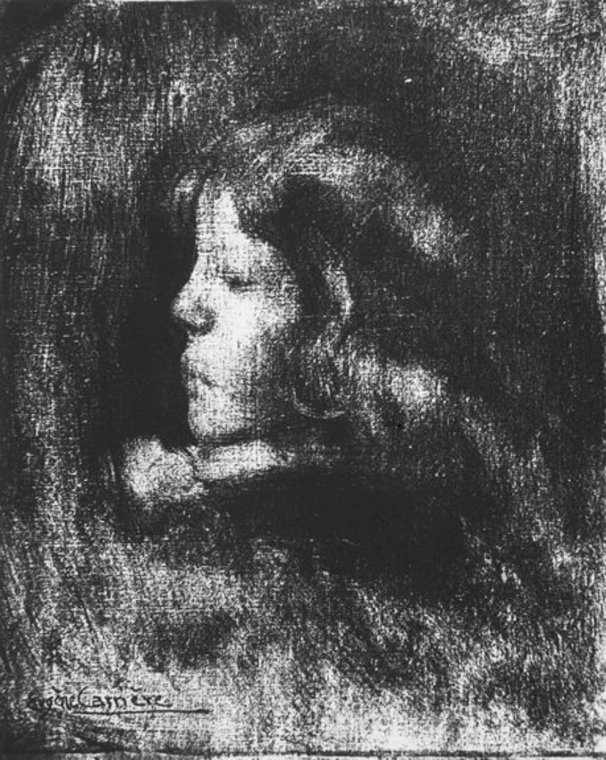 Portrait de son fils - Eugène Carrière