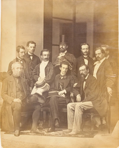 Gustave Le Gray - Dix hommes de la famille de Ochoa