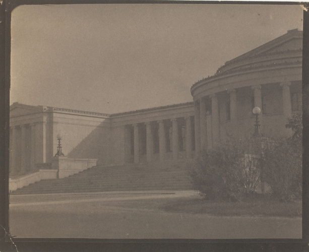 Paul Burty Haviland - Bâtiment avec colonnes (Washington?)