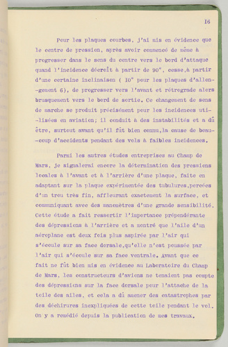 Gustave Eiffel - Biographie scientifique et industrielle. Résistance de l'air