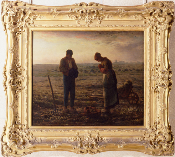 Jean-François Millet【晩鐘】 Noonday Rest, 1866 - Jean-Francois Millet - WikiArt.org