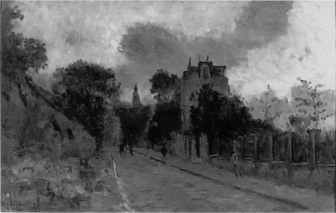 Paysage, vue de Meudon