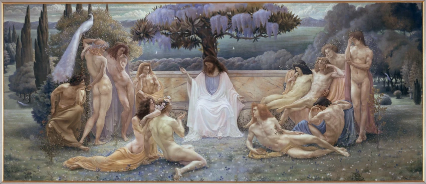 Jean Delville - L'école de Platon