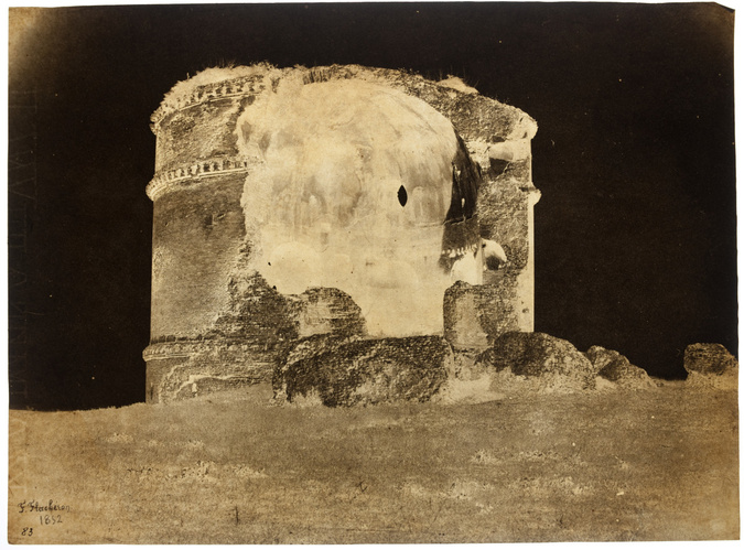 Frédéric Flachéron - Rome, le mausolée de la villa Gordiani