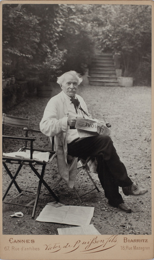 Victor de fils Buisson - Nadar lisant l'Aurore