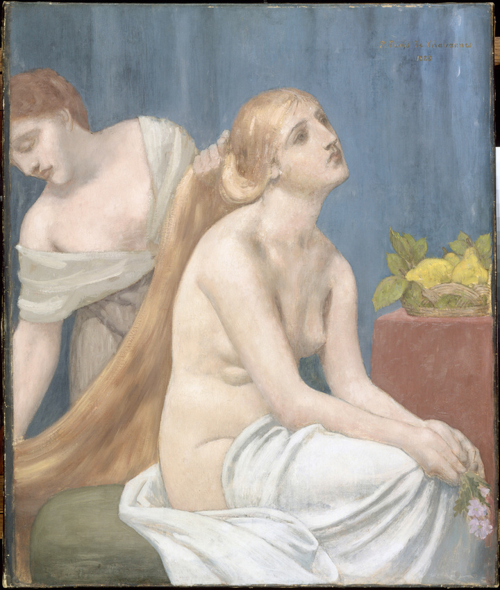 Pierre Puvis de Chavannes - La Toilette