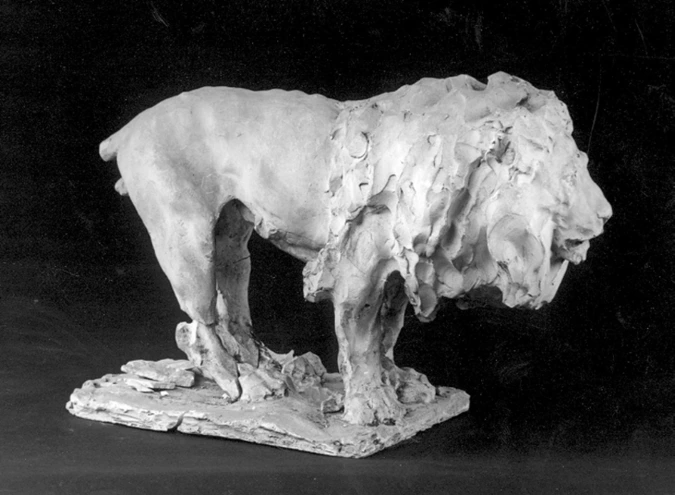 Lion debout - Rembrandt Bugatti