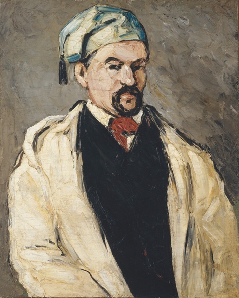 Paul Cézanne-L'Homme au bonnet de coton (L'Oncle Dominique)