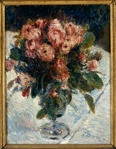 Roses mousseuses - Auguste Renoir