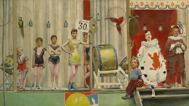 Grimaces et Misère : les saltimbanques (1887-1888), Fernand Pelez