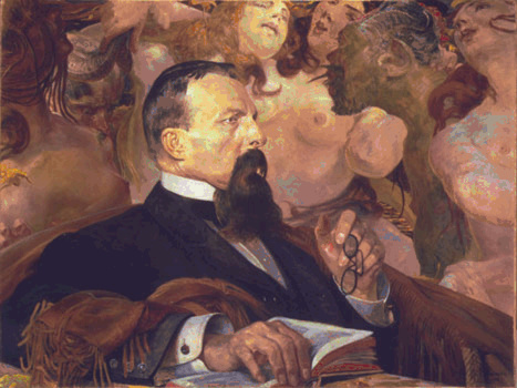 Jacek Malczewski-Portrait d'Edward Raczynski