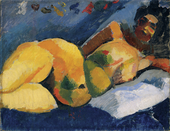 Róbert Berény-Nu féminin couché