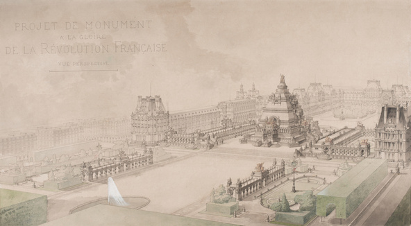 Louis-Ernest Lheureux -Monument à la gloire de la Révolution française
