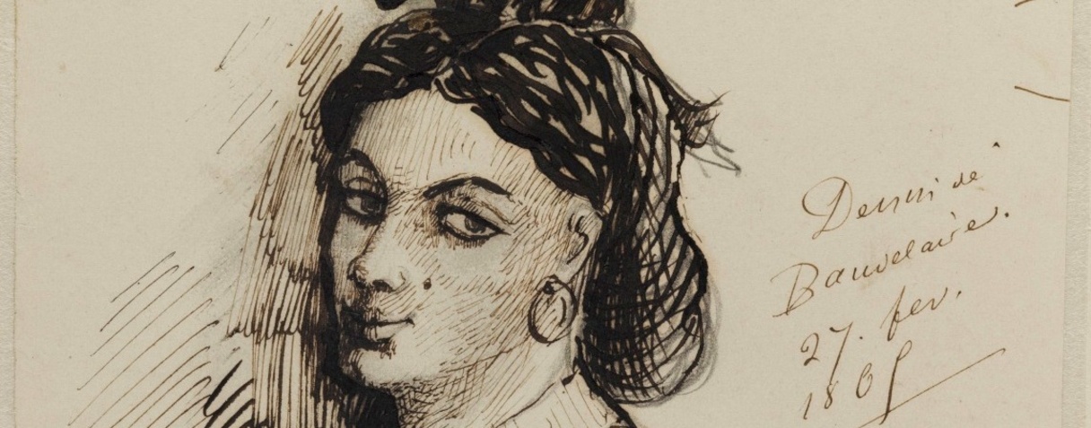 Portrait de Jeanne Duval (1865), Charles Baudelaire