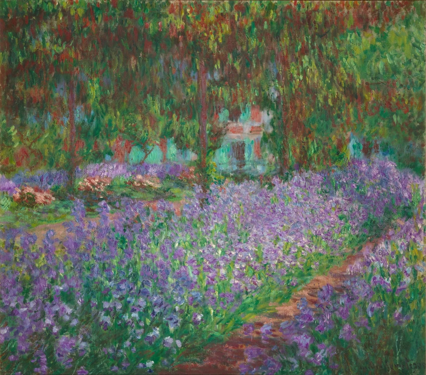 Le Jardin de l'artiste à Giverny - Claude Monet